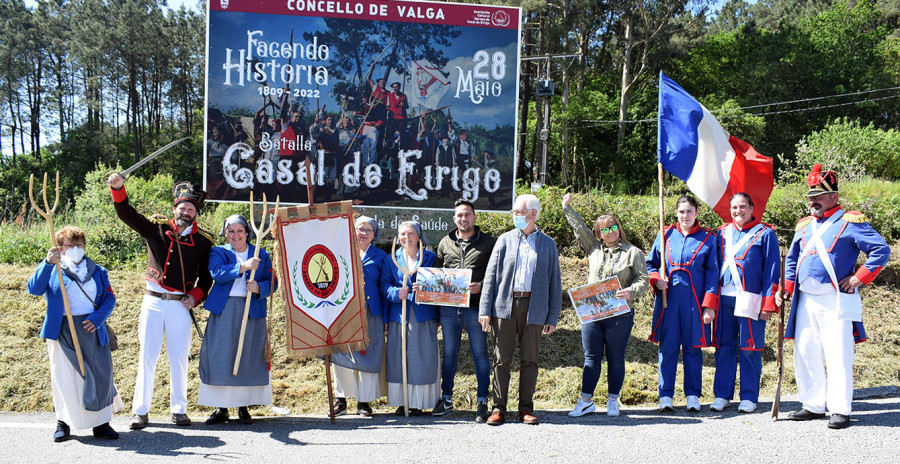 La Batalla de Casal de Eirigo “rexurde” tras dos años con orgullo de la historia valguesa