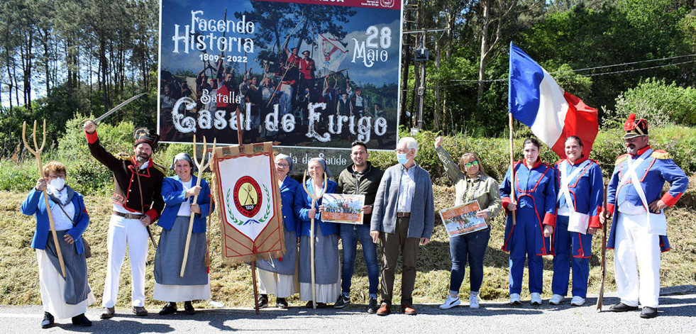 La Batalla de Casal de Eirigo “rexurde” tras dos años con orgullo de la historia valguesa