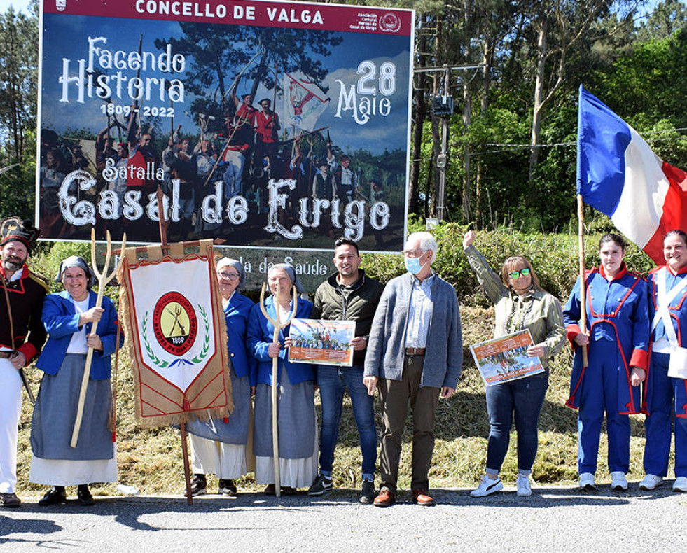 El alcalde de Valga, Bello Maneiro, presentó los actos de la Batalla  cedida