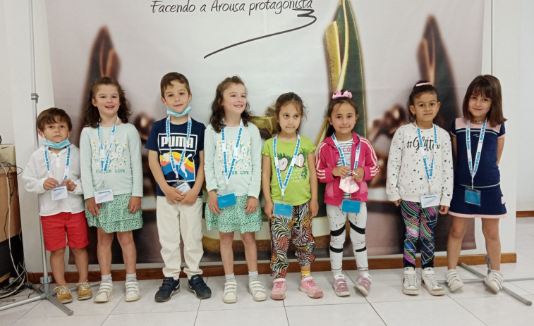 El alumnado de Infantil del CEIP Plurilingüe de Artes visita Diario de Arousa