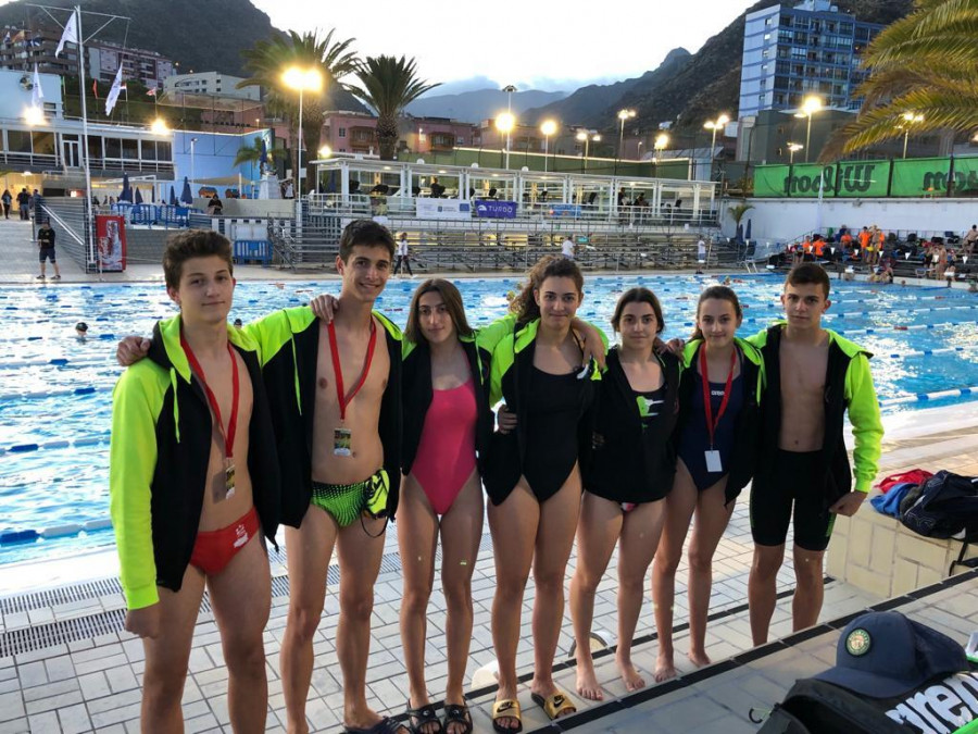 Daniel Vicente, medallas y récords a pares en Tenerife