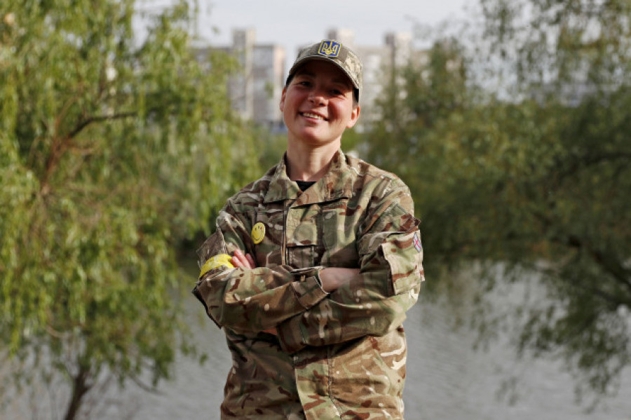 Tania, soldado feminista en Ucrania: "Ir a la guerra no es una cuestión de género"