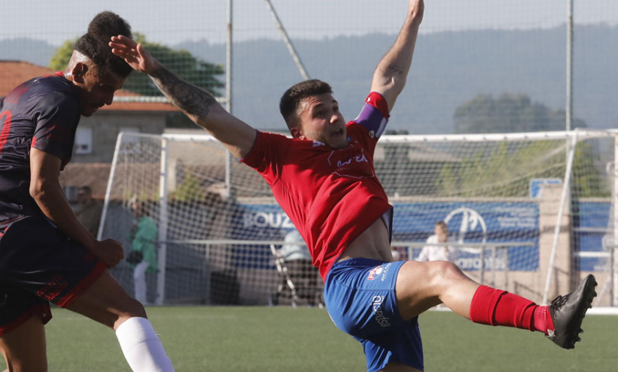 Empate con sabor a derrota del Umia, que aún sueña con la Copa del Rey