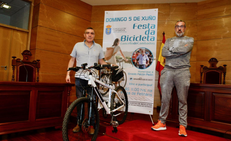 La Festa da Bicicleta regresa con cambio de fecha y un homenaje al cambadés Ernesto Falcón