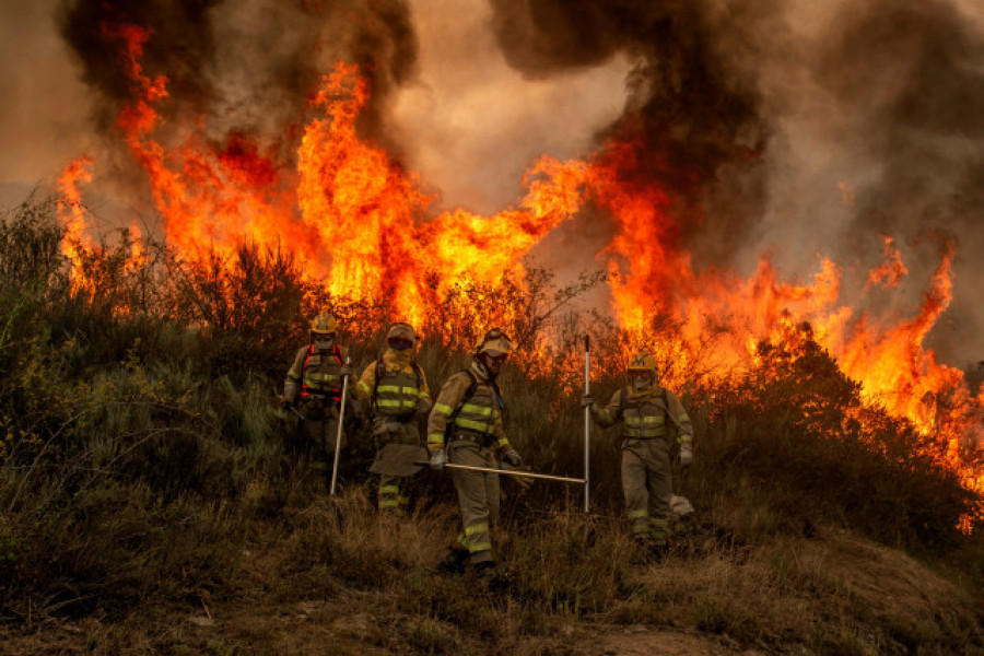 Boiro y Ribeira, entre las zonas con más riesgo de incendio de Galicia