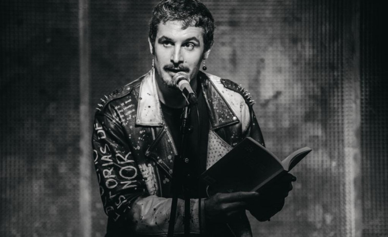 El escritor y actor meañés Pablo Piñeiro ofrece un monólogo benéfico en el auditorio de Cambados