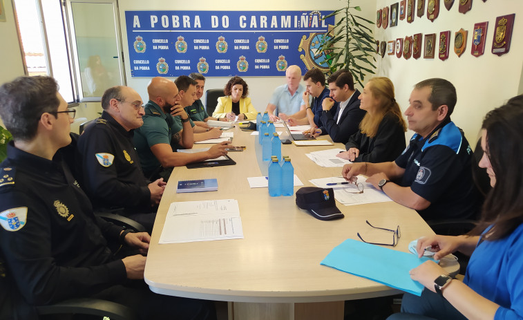 La junta local de seguridad de A Pobra constata un descenso del 18% en los delitos graves y del 27% en los leves