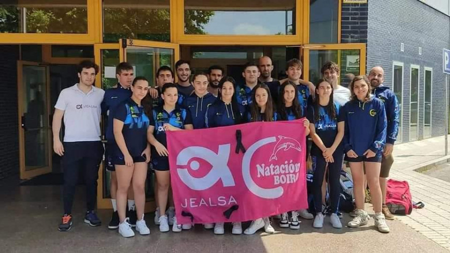 El Natación Boiro logra el ascenso a Segunda División en A Fieiteira