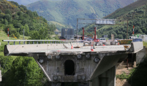 Un problema oculto en el viaducto de la A6, posible causa de un colapso 