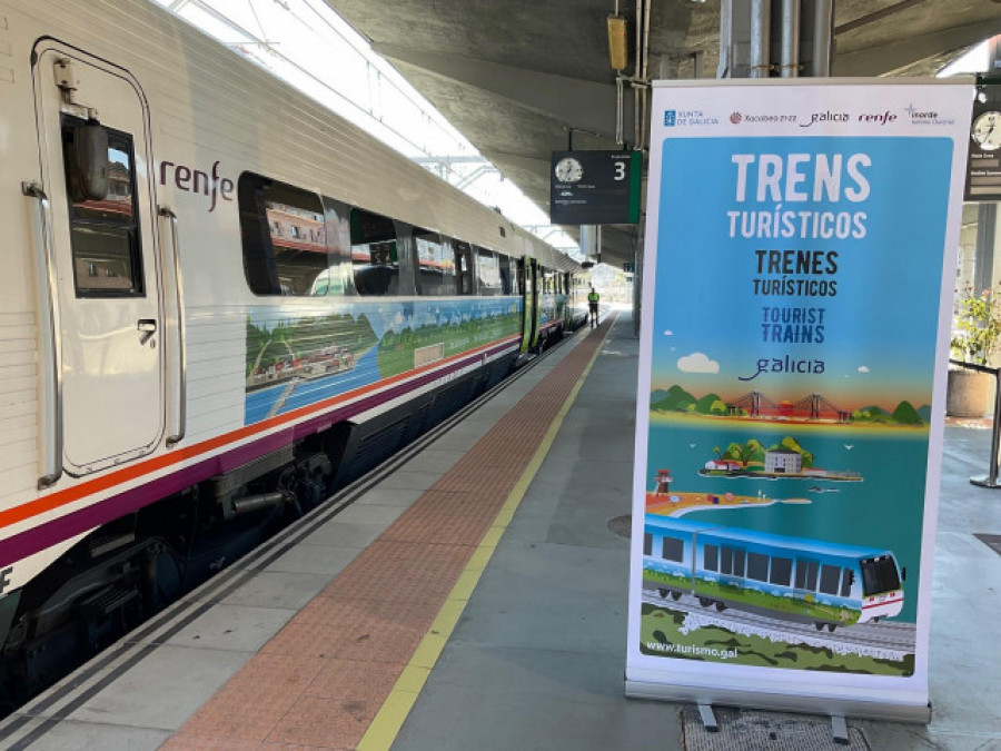Los trenes turísticos de Galicia arrancan con dos nuevas rutas y más plazas