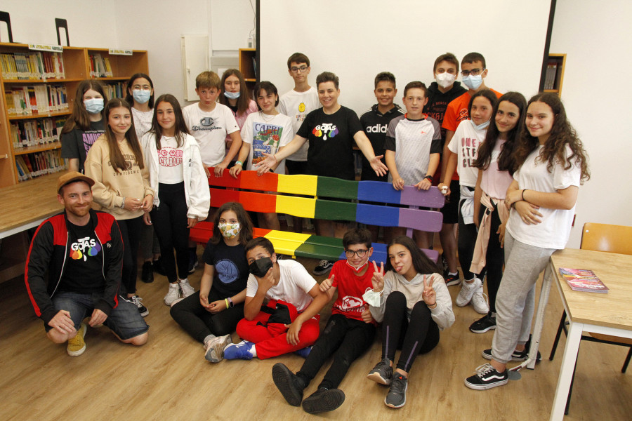 El colegio de Ribadumia acogió un taller en favor de la diversidad