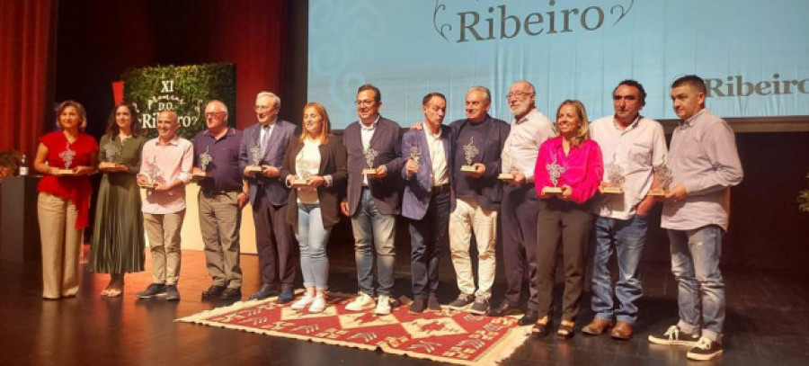 La XI Gala de los Premios de la D.O. Ribeiro reunió a más de 200 personas