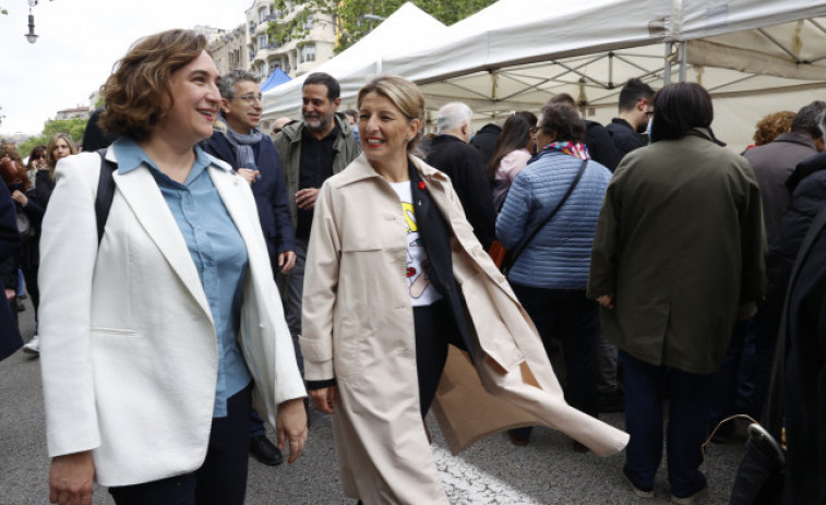 Ada Colau apoya a Yolanda Díaz: “Caminamos a tu lado para  que seas la futura presidenta”