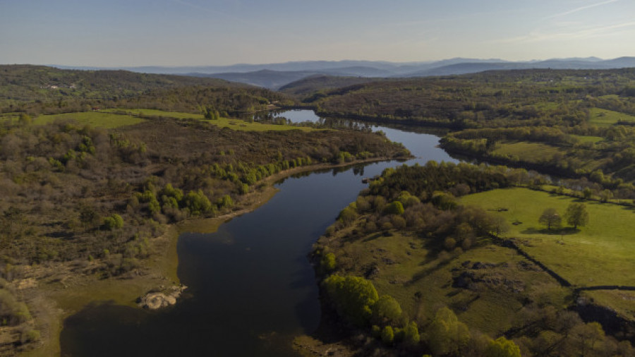 Las reservas de los embalses gallegos caen un punto en la última semana