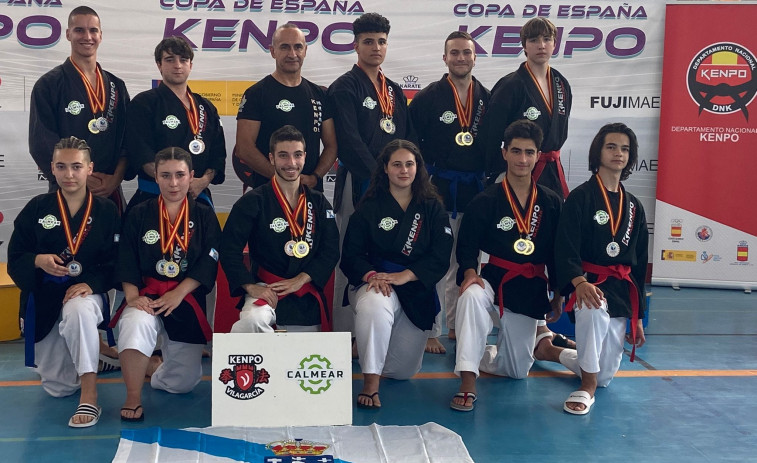 El Kenpo Vilagarcía Calmear se exhibe en la Copa de España