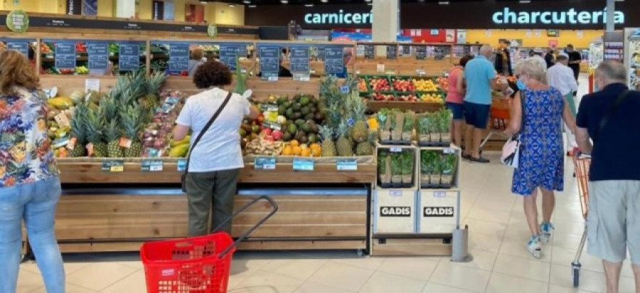 La inflación se modera en Galicia en agosto, pero sigue en el 11% por el encarecimiento de la vivienda y los alimentos