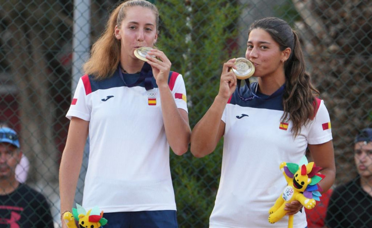 Jéssica Bouzas logra la medalla de oro en dobles en los Juegos del Mediterráneo