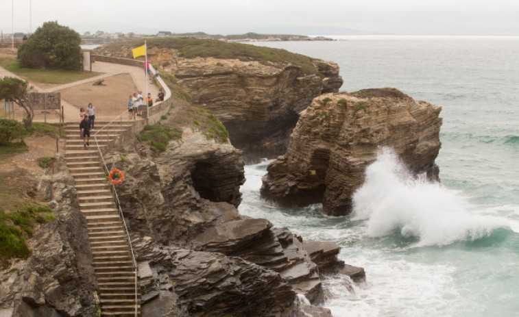 Quedan limitadas desde hoy las visitas a la Praia das Catedrais