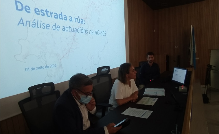 La renovación de un tramo de la travesía de la AC-305 en Palmeira saldrá a licitación por 2,2 millones a finales de año