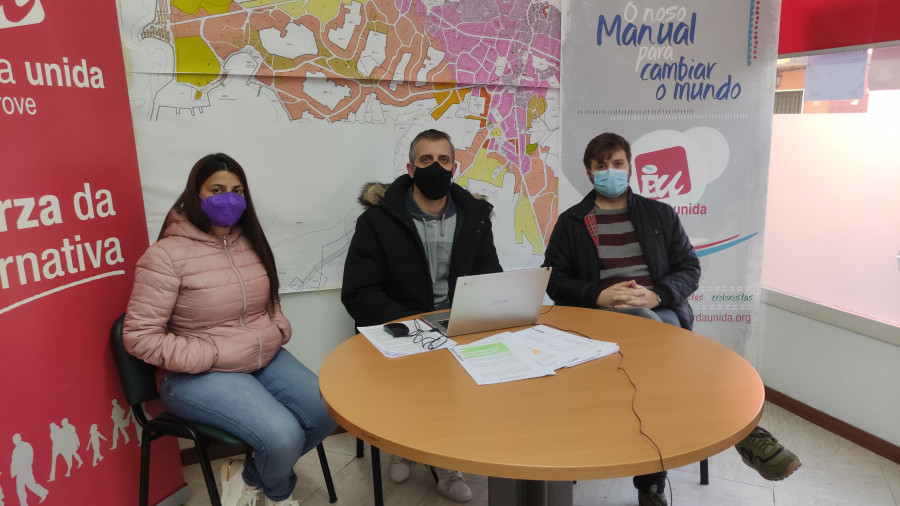 EU se suma a la concentración convocada por el BNG de O Grove contra la “precariedade sanitaria”