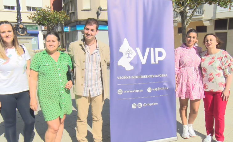 Presentado el partido Veciños Independentes da Pobra, VIP, que tendrá a Eloy Sobrido como candidato a la Alcaldía