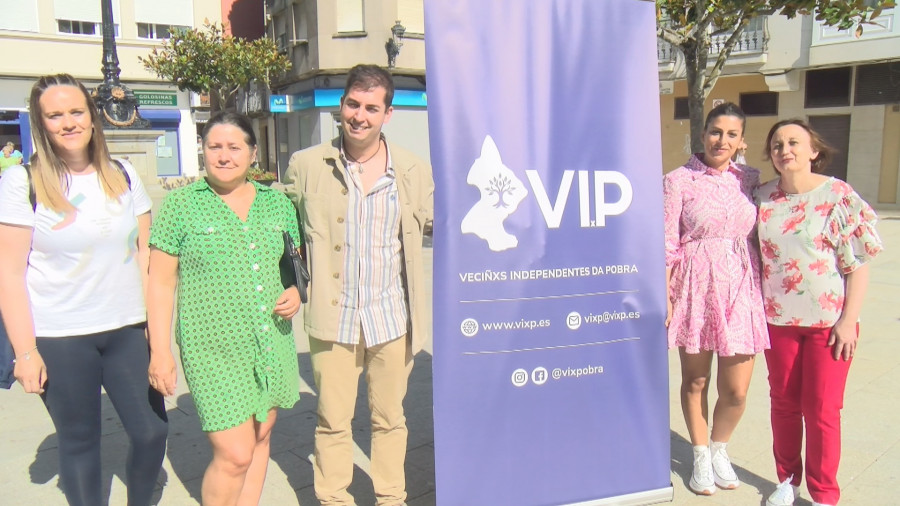 Presentado el partido Veciños Independentes da Pobra, VIP, que tendrá a Eloy Sobrido como candidato a la Alcaldía