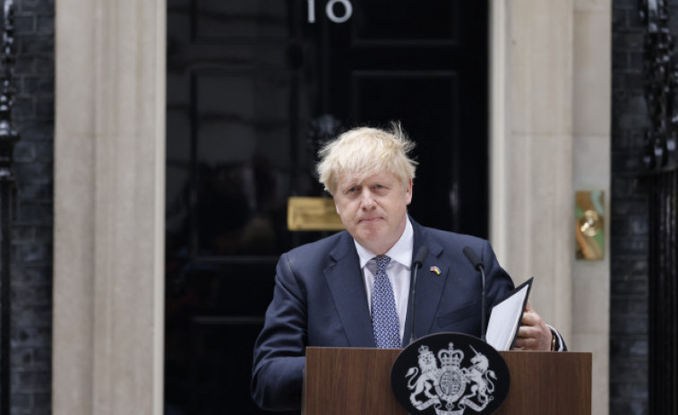 Johnson, el tercer primer ministro conservador en dimitir en seis años