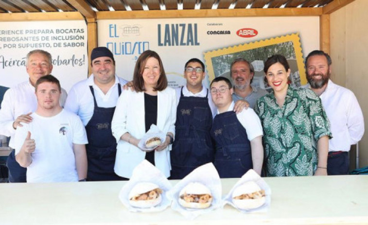 El bocata de calamares de El Quiosco de Down Experience llega a Vigo