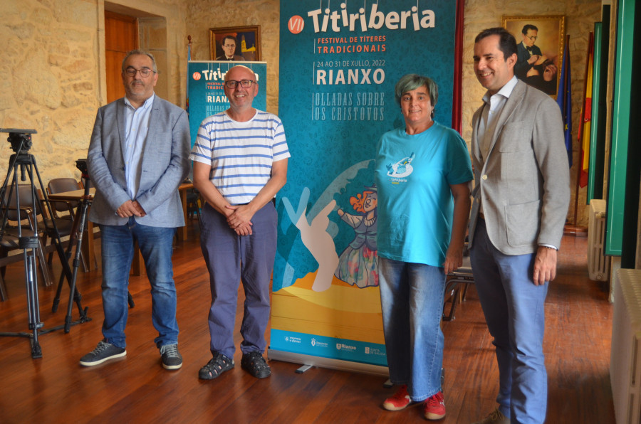 El festival Titiriberia llevará del 24 al 31 de este mes a Rianxo a una treintena de compañías artísticas
