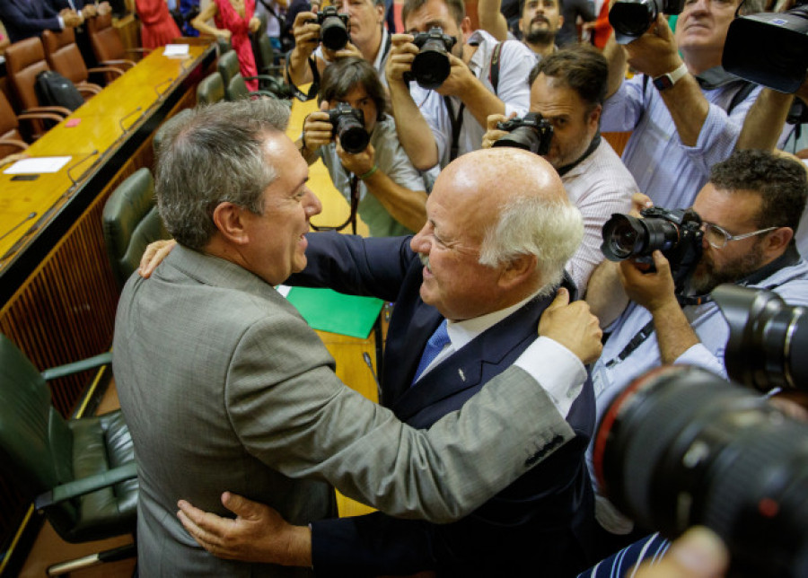 Jesús Aguirre, elegido nuevo presidente del Parlamento de Andalucía