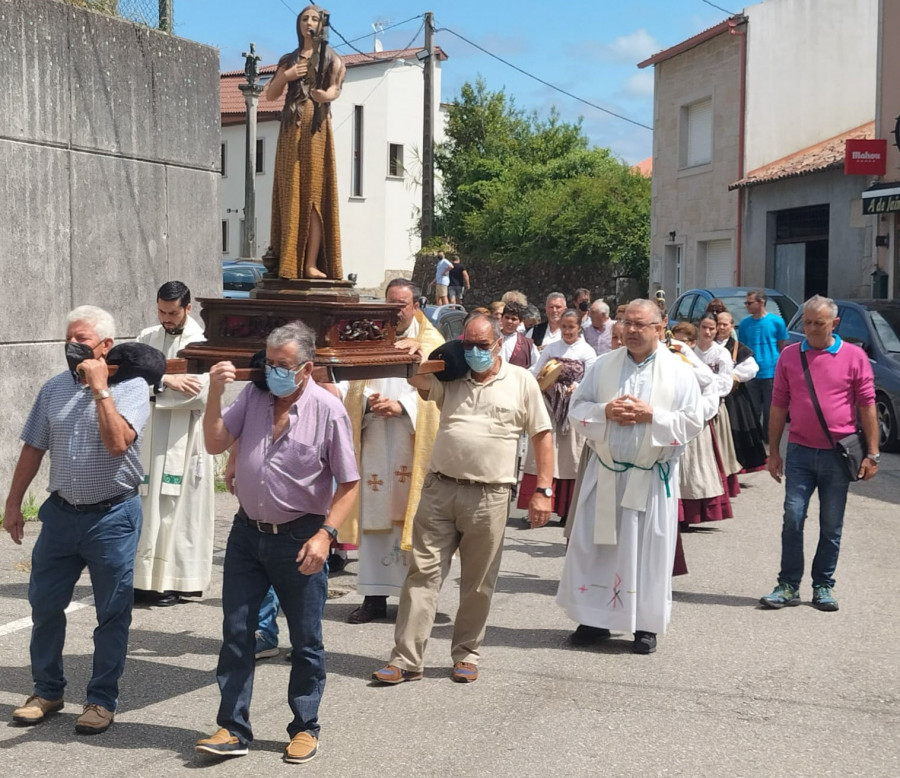 Lampón inició cuatro días de fiestas patronales con una jornada dedicada a María Magdalena