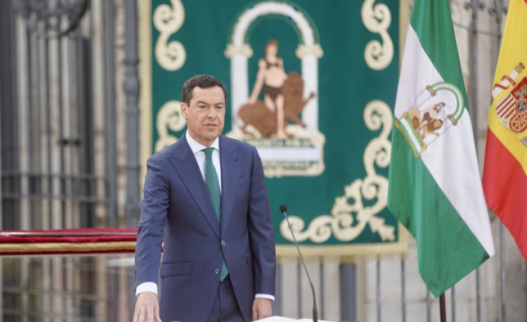 Juanma Moreno toma posesión de nuevo como presidente de la Junta de Andalucía