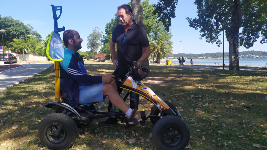 Solicitan axuda para que o boirense Carlos Mora cumpra o seu soño de mercar unha bicicleta adaptada