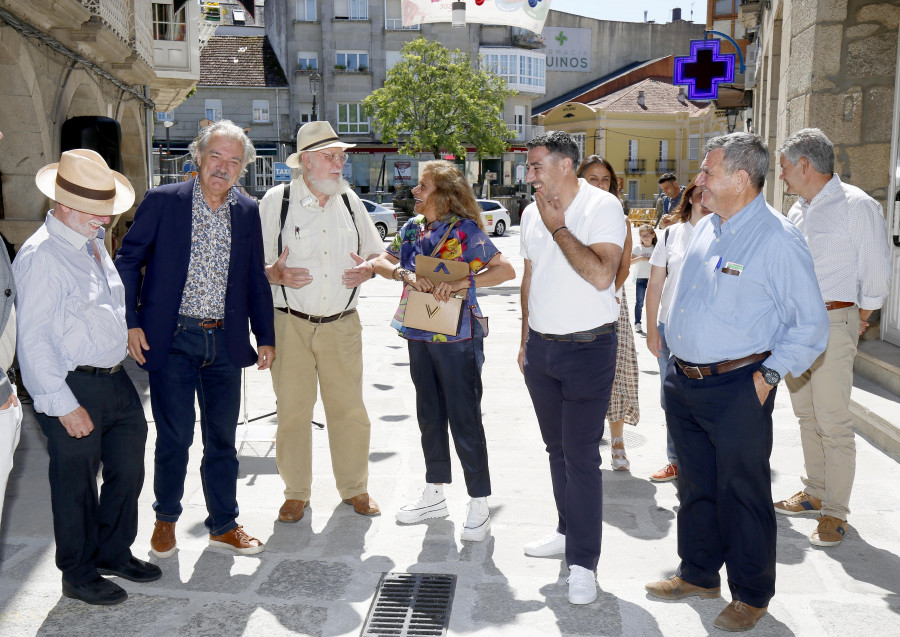 Caldas reabre la Rúa Real y Rey la pone como ejemplo de “revolución urbana”