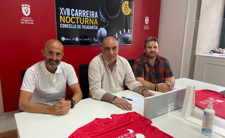La Carreira Nocturna reúne mañana en Vilagarcía a 400 atletas