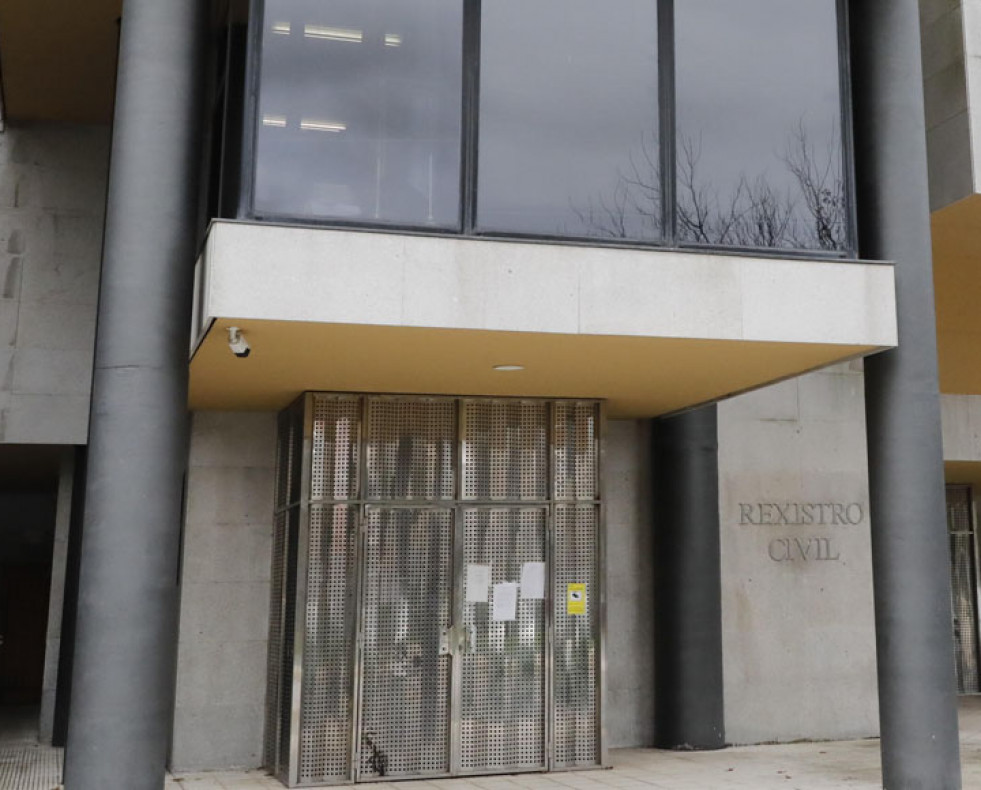 Fachada de los juzgados de Vilagarcía