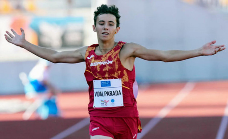 Fabián Vidal logra la plata en el Festival Olímpico FOJE