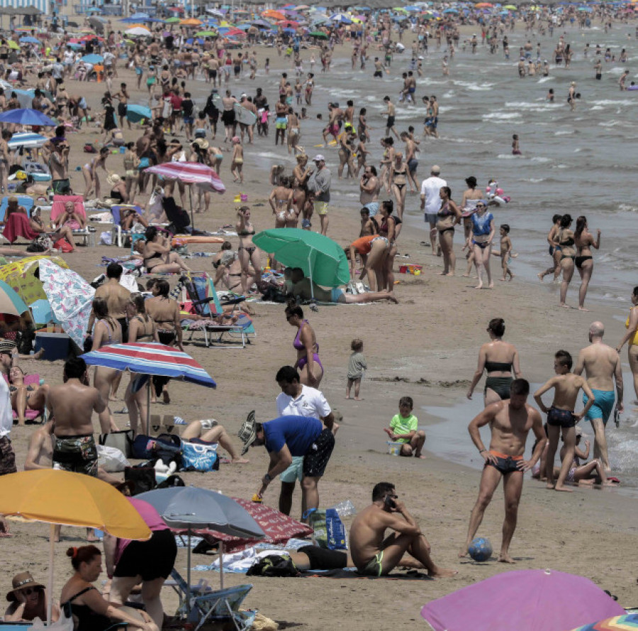 Las olas de calor y de tiempo fresco