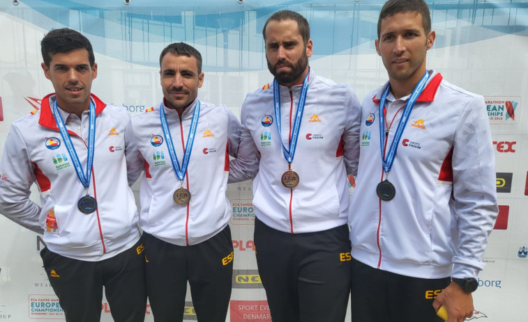 Tono Campos y Diego Romero, campeones de Europa de C2 Maratón