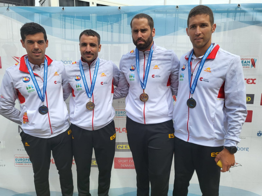 Tono Campos y Diego Romero, campeones de Europa de C2 Maratón