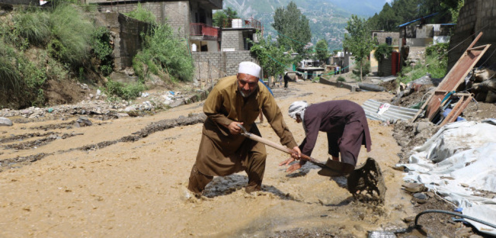 Cerca de medio millar de muertos por las fuertes lluvias e inundaciones en Pakistán