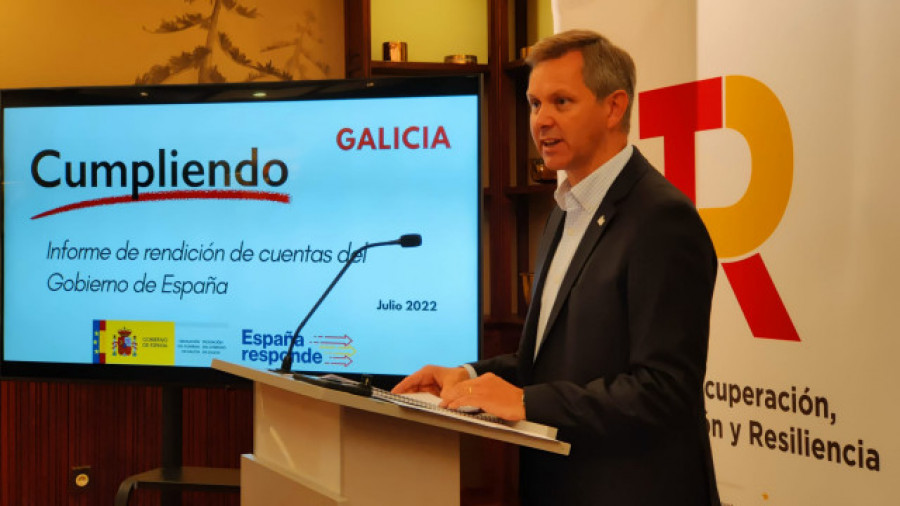 José Miñones subraya la responsabilidad de la Xunta para ejecutar la transferencia récor de 700 millones que recibe cada mes del Gobierno