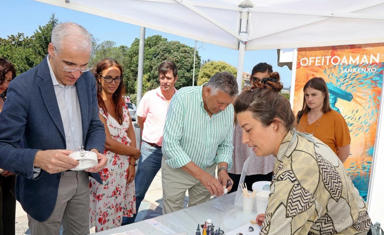 Conde ve en “Ofeitoaman” una oportunidad para impulsar la marca Artesanía de Galicia