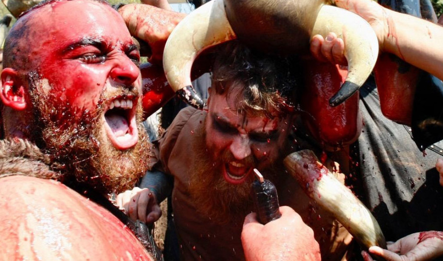 Catoira aplaude el éxito de la Vikinga y cifra en 130.000 las personas que visitaron la fiesta