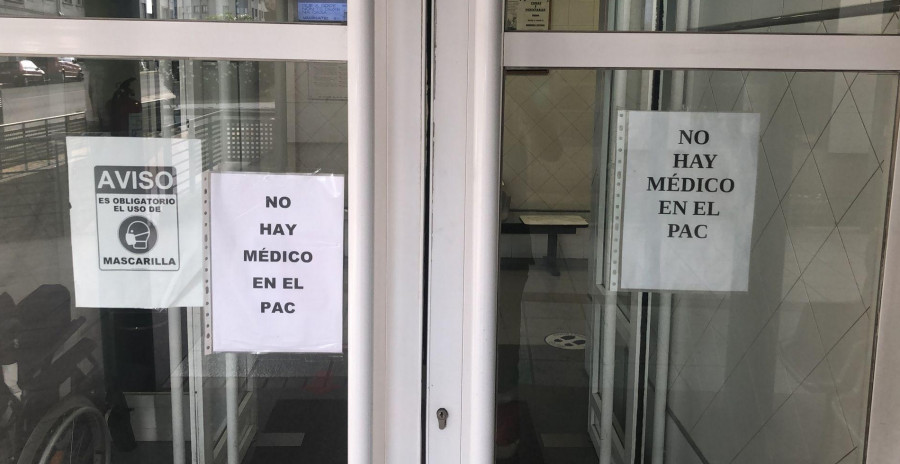 El PAC de San Roque se queda sin médico durante 24 horas en las vísperas de la Festa da Auga