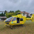 EuropaPress 4628734 helicoptero medicalizado 061 asiste ciclista herido agolada 13380742