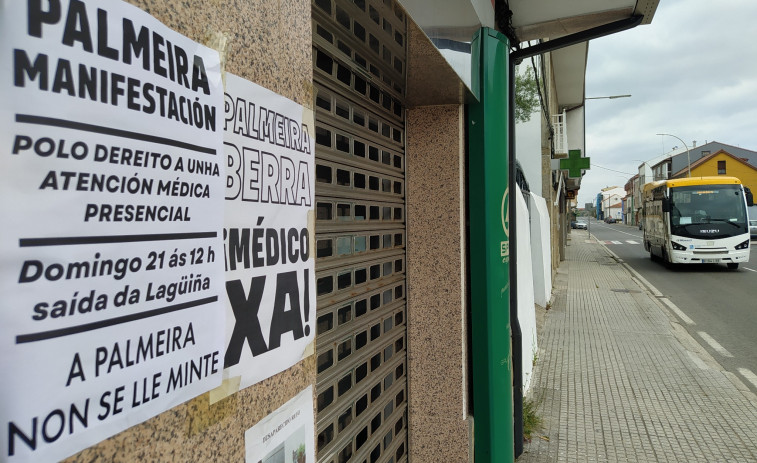 Convocan para este domingo una manifestación en Palmeira para reivindicar atención médica presencial
