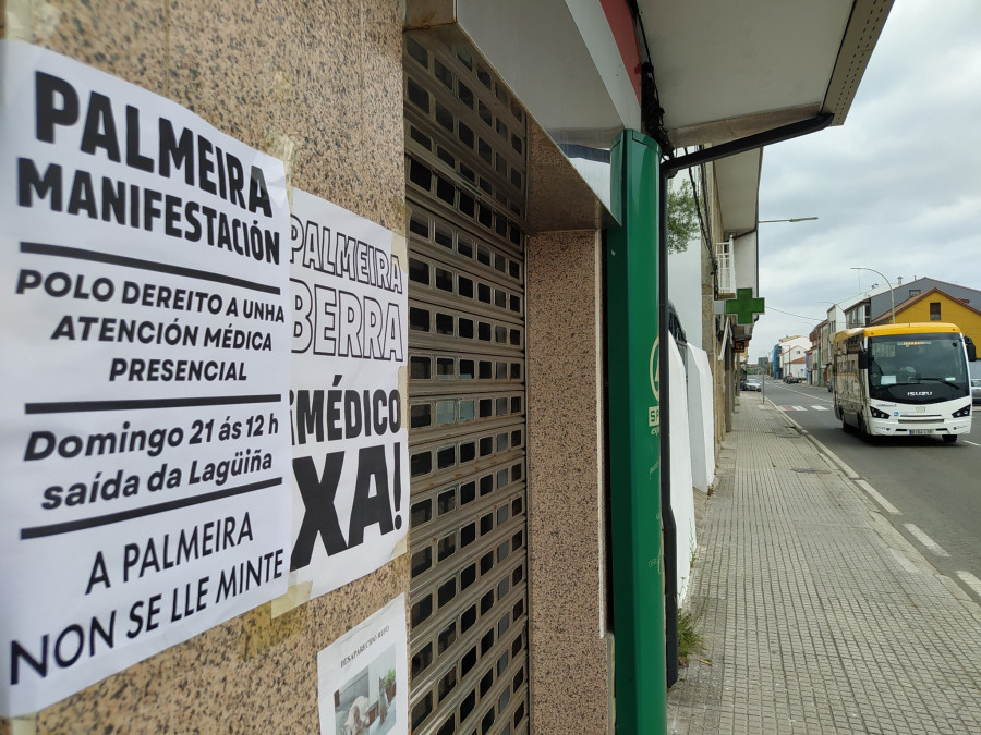 Convocan para este domingo una manifestación en Palmeira para reivindicar atención médica presencial