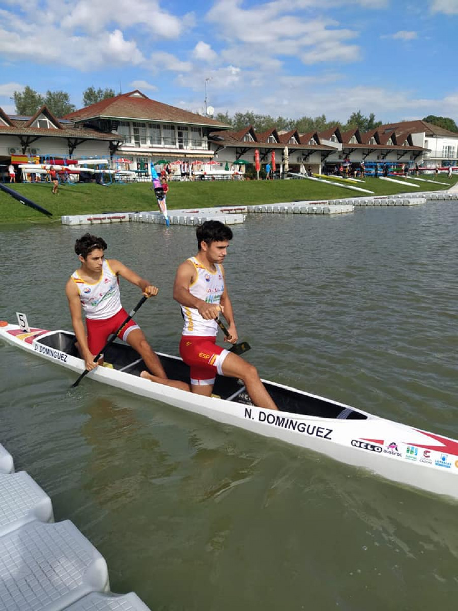 Diego y Noel Domínguez, del Breogán, se meten en la final de C2 500 en el Mundial