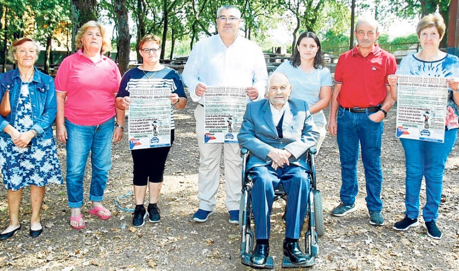 La Romaría de Santa Baia vivirá una jornada dominical de actos religiosos y musicales